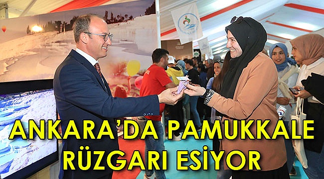 ANKARA’DA PAMUKKALE RÜZGÂRI ESİYOR
