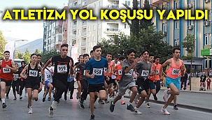 ATLETİZM YOL KOŞUSU YAPILDI