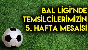 Bal Ligi’nde temsilcilerimizin 5. hafta mesaisi