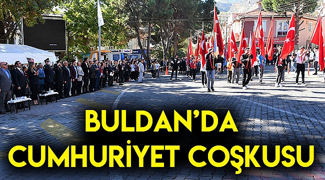 Buldan’da cumhuriyet coşkusu