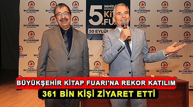 Büyükşehir Kitap Fuarı'na Rekor Katılım