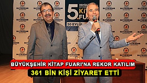 Büyükşehir Kitap Fuarı'na Rekor Katılım