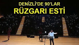 Denizli’de 90’lar rüzgarı esti