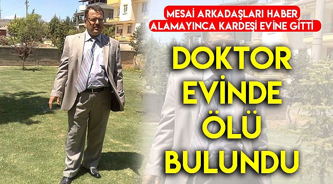 Denizli’de doktor evinde ölü bulundu