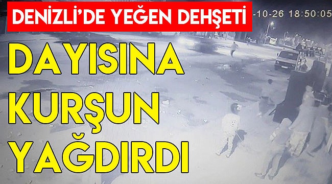 Denizli'de yeğen dehşeti!