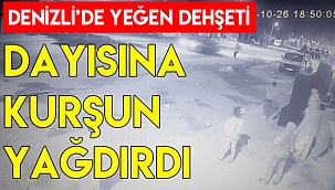 Denizli'de yeğen dehşeti!