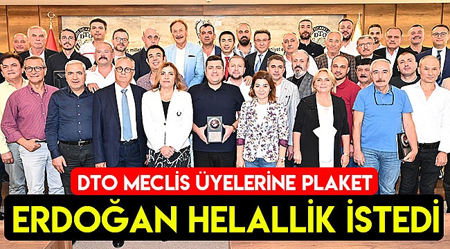 ERDOĞAN HELALLİK İSTEDİ