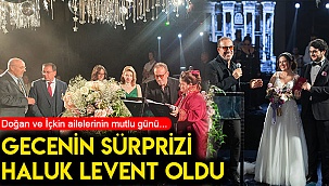 Gecenin sürprizi Haluk Levent oldu
