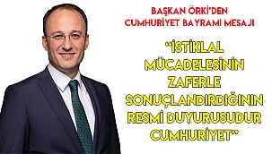 “İstiklal mücadelesinin zaferle sonuçlandırdığının resmi duyurusudur cumhuriyet”