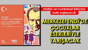Merkezefendi’de çocuklar eserleriyle yarışacak