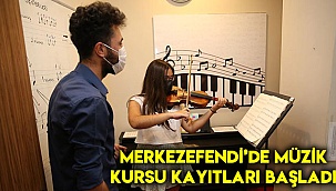 Merkezefendi’de müzik kursu kayıtları başladı