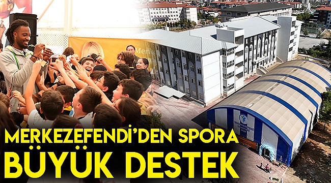 Merkezefendi’den spora büyük destek
