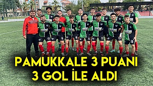 PAMUKKALE 3 PUANI 3 GOL İLE ALDI 