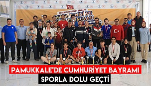PAMUKKALE’DE CUMHURİYET BAYRAMI SPORLA DOLU GEÇTİ