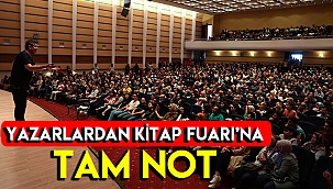 Yazarlardan Kitap Fuarı’na tam not
