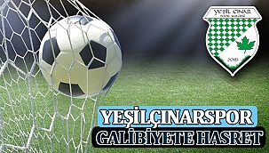 Yeşilçınarspor Galibiyete Hasret
