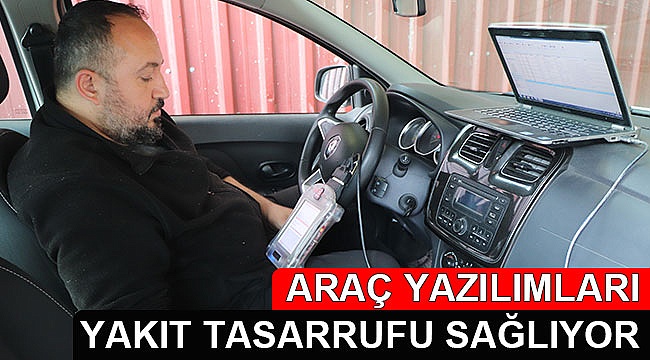 Araç yazılımları yakıt tasarrufu sağlıyor