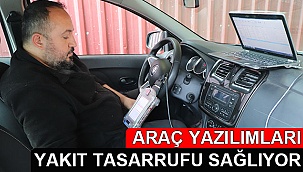 Araç yazılımları yakıt tasarrufu sağlıyor