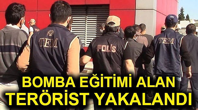 Bomba eğitimi alan teröristler yakalandı