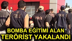 Bomba eğitimi alan teröristler yakalandı