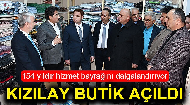 Buldan’da Kızılay Butik törenle açıldı!
