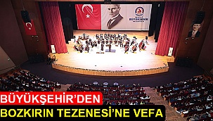 Büyükşehir’den Bozkırın Tezenesi’ne vefa