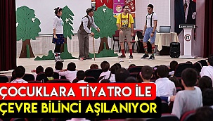 Çocuklara tiyatro ile çevre bilinci aşılanıyor