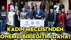 Kadın Meclisi’nden önemli bir eğitim daha!