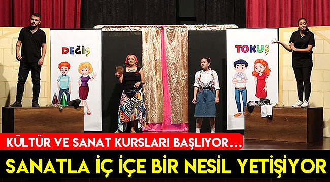 Kültür ve sanat kursları başlıyor…