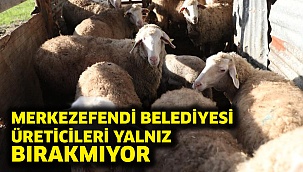 Merkezefendi Belediyesi Üreticileri Yalnız Bırakmıyor