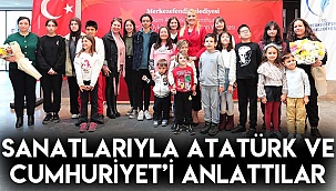 Sanatlarıyla Atatürk ve Cumhuriyet’i anlattılar