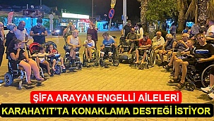 Şifa arayan engelli aileleri, Karahayıt'ta konaklama desteği istiyor