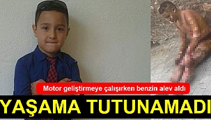 Yaşama tutunamadı
