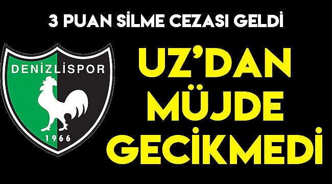 3 puan silme cezası geldi