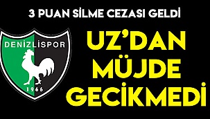 3 puan silme cezası geldi