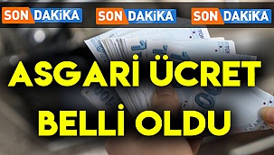 Asgari Ücret Belli Oldu