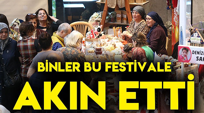 Binlerce kişinin katıldığı festival sona erdi