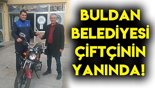 Buldan Belediyesi çiftçinin yanında!