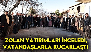 Büyükşehir yatırımlarını inceledi, vatandaşlarla kucaklaştı