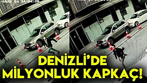 Denizli'de milyonluk kapkaç