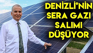 Denizli’nin sera gazı salımı düşüyor