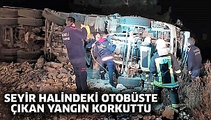 Devrilen Tomruk Yüklü Kamyonun Sürücüsü Öldü