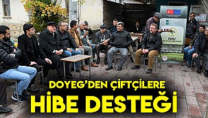 DOYEG’den çiftçilere hibe desteği