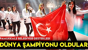 Dünya şampiyonu oldular