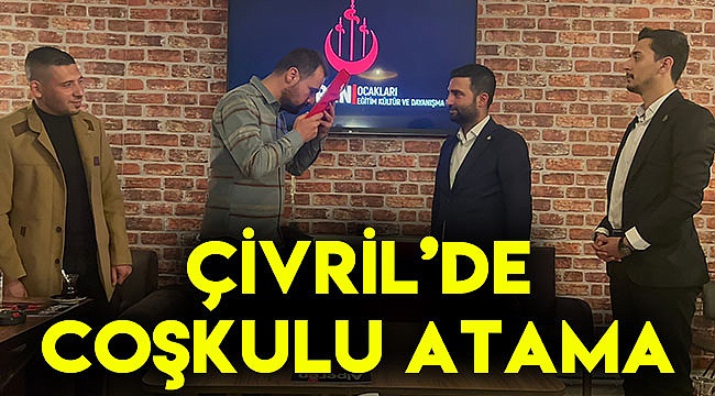 Çivril'de coşkulu atama