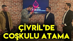 Çivril'de coşkulu atama