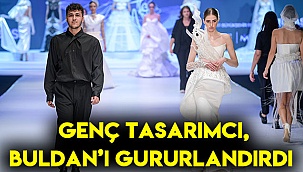 Genç tasarımcı, Buldan’ı gururlandırdı