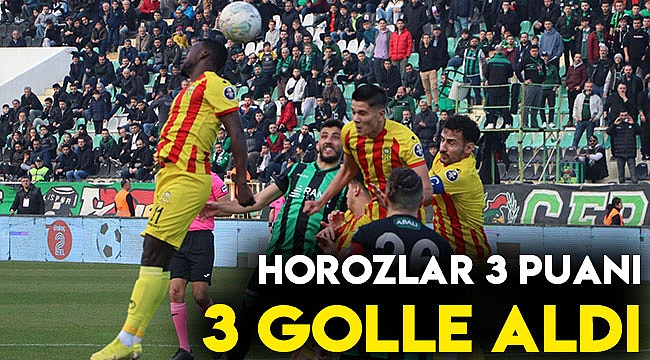 HOROZLAR 3 PUANI 3 GOLLE ALDI