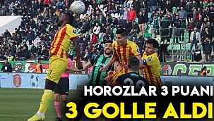 HOROZLAR 3 PUANI 3 GOLLE ALDI