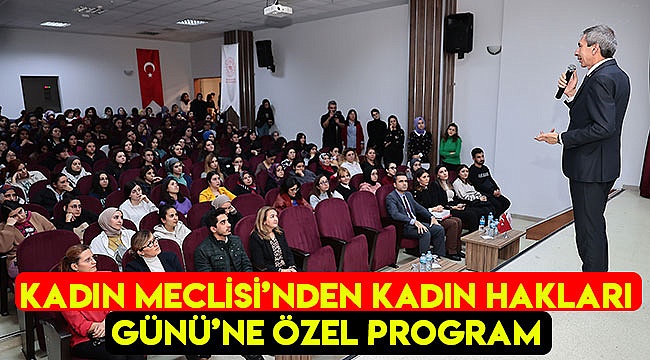 Kadın Meclisi’nden Kadın Hakları Günü’ne özel program